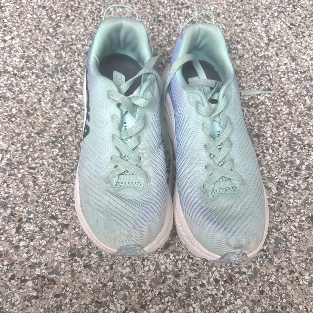 Hoka Blue Sneakers Lightweight Breathable Design